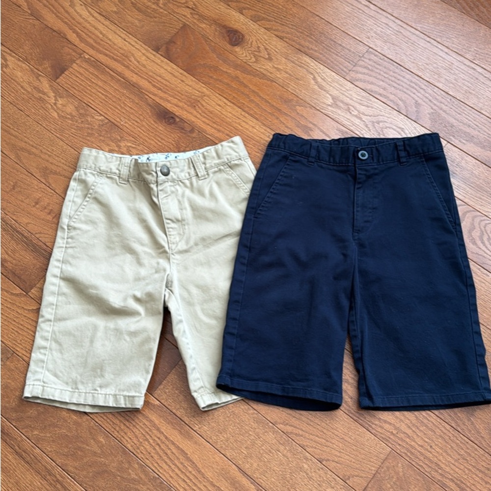 Nautica Blue Gymboree Tan Classic Shorts